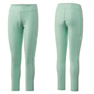 HUK Reel On Leggings Beach Glass Green LARGE Pockets Fishing SPF UPF